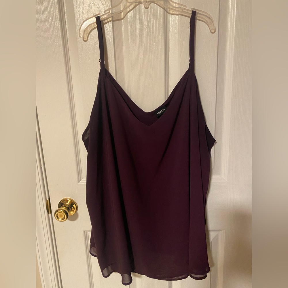 Torrid flowy camisole top